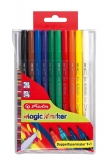 Carioca dubla Magic 10 buc/set Herlitz