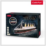 Puzzle 3D Led Titanic 266 Piese Cubicfun