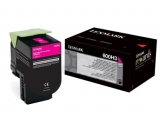 Cartus Toner Magenta Nr.800H3 80C0H30 3K Original Lexmark Cx410E