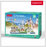 Puzzle 3D Bavaria 178 Piese Cubicfun