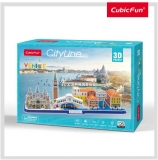 Puzzle 3D Venetia 126 Piese Cubicfun