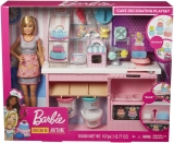 Papusa cu accesorii Cofetarie Barbie