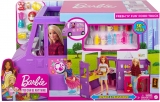 Papusa cu accesorii Rulota cu mancare Barbie