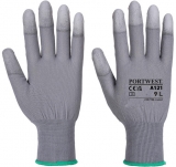 Manusi PU Fingertip, Gri, Portwest 