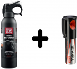 Kit aparare impotriva ursilor, spray autoaparare cu piper Bear Defender TW1000 si alarma pe baza de sunet 110db TW1000