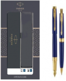 Stilou + Pix Parker Aster Matte Navy GT in caseta cu fereastra