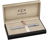 Stilou Premier Deluxe Silver ST penita F Parker