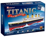 Puzzle 3D Nava Mare Titanic 113 Piese Cubicfun