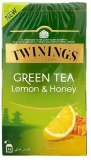 Ceai verde cu lamaie si miere 25 plicuri Green Lemon Honey Twinings 