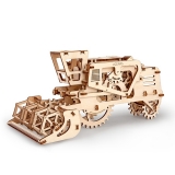 Puzzle 3D, lemn, mecanic Combina agricola, 154 piese, Ugears 