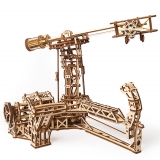 Puzzle 3D, lemn, mecanic Aviator, 726 piese, Ugears