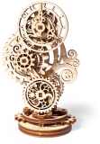 Puzzle 3D, lemn, mecanic Ceas Steampunk, 43 piese, Ugears