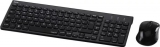 Kit tastatura si mouse wireless HAMA Trento, usb, layout ro, negru