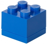 Mini cutie depozitare 40111731 LEGO 2x2 albastru inchis