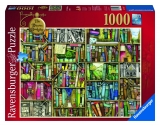 Puzzle libraria bizara, 1000 piese Ravensburger