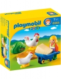 1.2.3 Fermiera Cu Gaini Playmobil