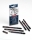 Set 6 linere, dimensiuni diferite, varf subtire si uscare rapida, calitate premium, negru Derwent Professional