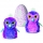 Jucarie interactiva Oul violet Hatchimals Spin Master