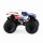 Masina de jucarie Metalica King Krunch, scara 1 la 64, Monster Jam Spin Master