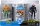 SET 2 FIGURINE FLEXIBILE AQUAMAN SI BLACK MANTA CU 6 ACCESORII SPIN MASTER