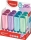 Textmarker pastel cu sclipici, diverse culori, 12 culori/set, Fluo Peps Maped 