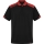 Tricou polo Samurai, unisex, Negru/Rosu, Roly