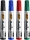 Marker permanent Marking 2000 ECOlutions, varf rotund, mediu, diferite culori, 4 buc/set BIC 