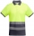 Tricou polo tehnic Hi-Vis Atrio, pentru barbati, Plumb/Galben Fluorescent, Roly