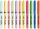 Evidentiator Brite Liner Grip Standard si Pastel 12 buc/set Bic