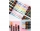 Marker cu vopsea acrilica, varf rotund, 2mm, 12 culori/set, M&G 