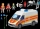 Ambulanta cu lumini si sunete City Life Kids Clinic Playmobil