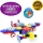 Joc de constructie, Avion, 60 piese, The Learning Journey 