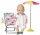 Baby born - Set plaja umbrela cu scaun si accesorii 43 cm Zapf 