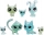 LPS SET 7 ANIMALUTE TINUTUL INGHETAT VERDE HASBRO