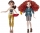 SET DISNEY PAPUSI PRINTESE BELLE SI MERIDA HASBRO