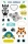 Autocolante motiv Animals, 3 buc/set, Herlitz 