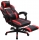 Scaun gaming ergonomic, rosu-negru Songmics 