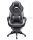 Scaun gaming ergonomic cu suport pentru picioare, negru-gri Songmics 