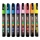 Marker pensula cu vopsea PC-3ML Posca, varf 0.9 - 1.3 mm, cu sclipici, Uni-Ball 