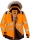 Jacheta Parka de iarna Hi-Vis PW3, Portocaliu/Negru, Portwest 