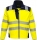 Jacheta Softshell Hi-Vis Vision PW3, Galben/Navy, Portwest 