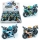 Motocicleta frictiune, 6 buc/set, Diverse culori