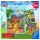 Puzzle garda felina, 3x49 piese Ravensburger