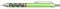 Creion mecanic 0.7 mm Tikky Neon Rotring verde