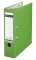 Biblioraft  180°, PP, partial reciclat, certificare FSC, A4, 80 mm, Leitz verde deschis