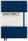 Caiet cu elastic A5, 125 file, punctat, Leuchtturm1917  navy