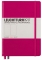 Caiet cu elastic A5, 125 file, velin, Leuchtturm1917  magenta