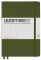 Caiet cu elastic A5, 125 file, velin, Leuchtturm1917  army