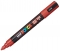 Marker cu vopsea PC-5M Posca 1.8 - 2.5 mm Uni-Ball rosu rubin