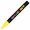 Marker cu vopsea PC-3M Posca 0.9 - 1.3 mm Uni-Ball galben